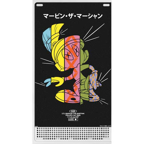 Looney Tunes Marvin the Martian Sliced Juxtapose Xbox Series S Console Skin